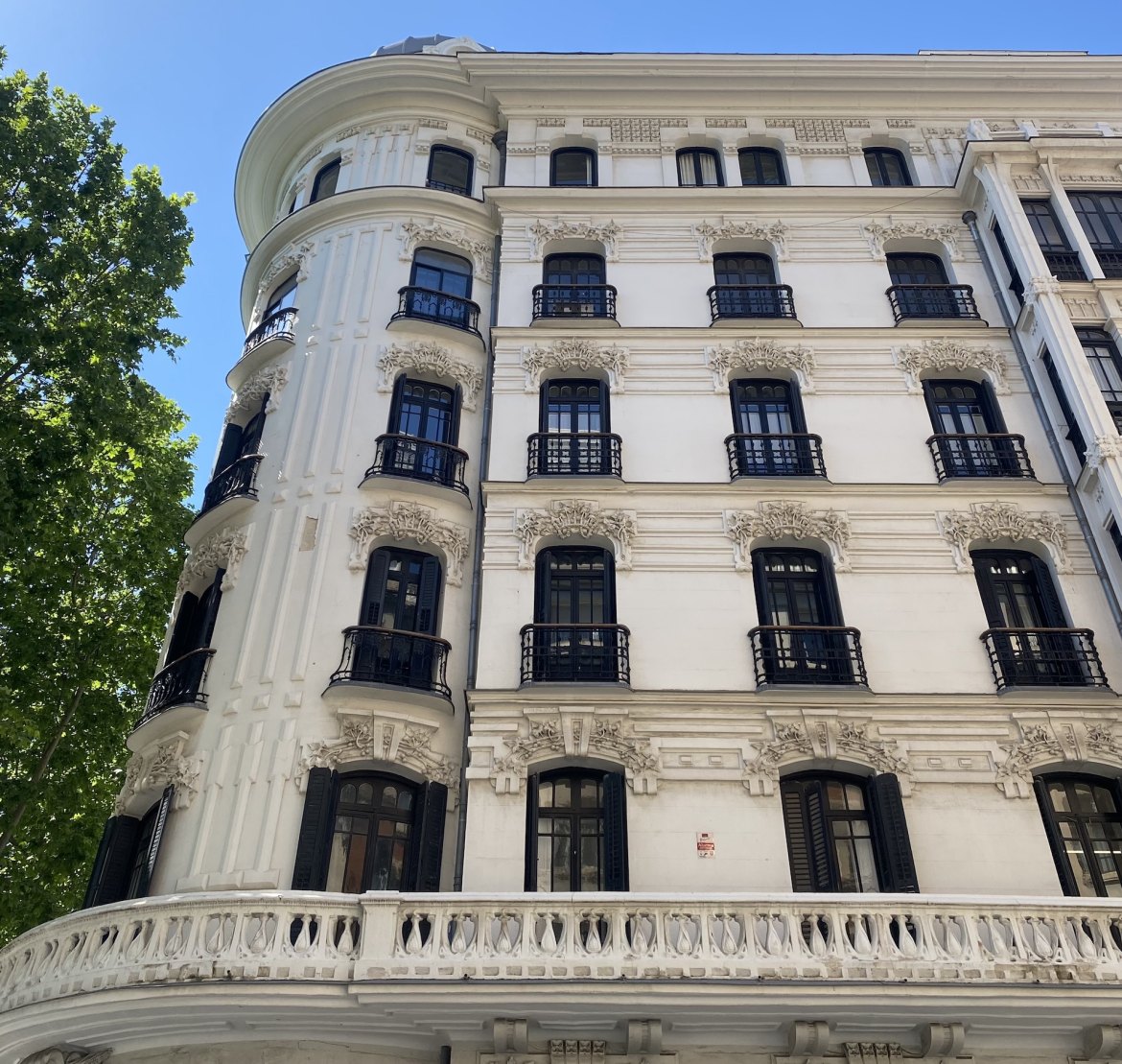 Balcones en Madrid