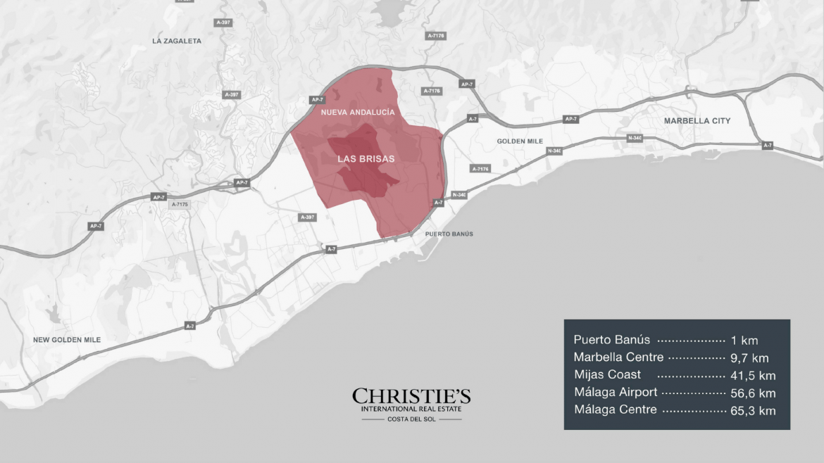Las Brisas Map