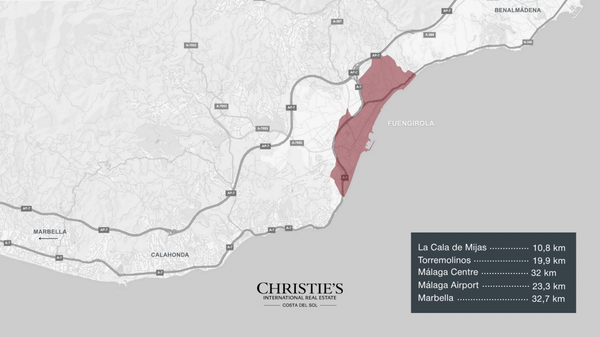 Fuengirola map