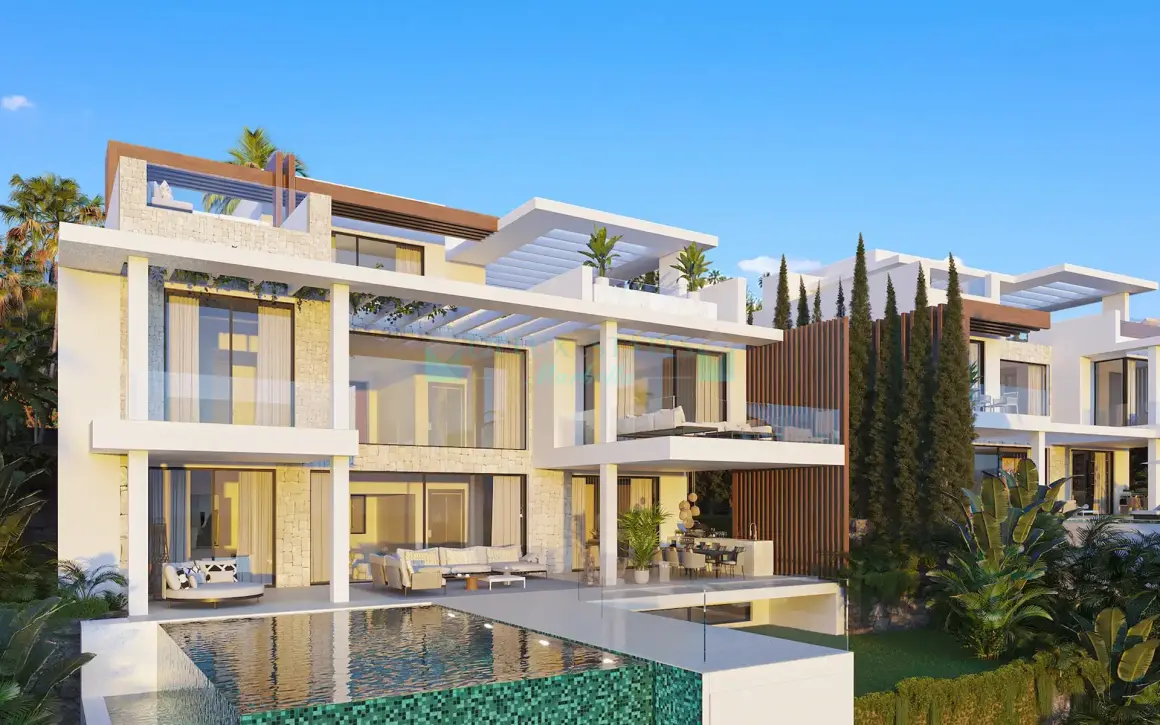 Luxury villas in a tranquil setting