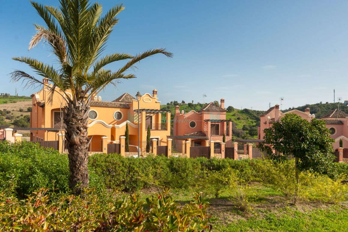 Front line golf semi-detached house for sale in Estepona, Costa del Sol