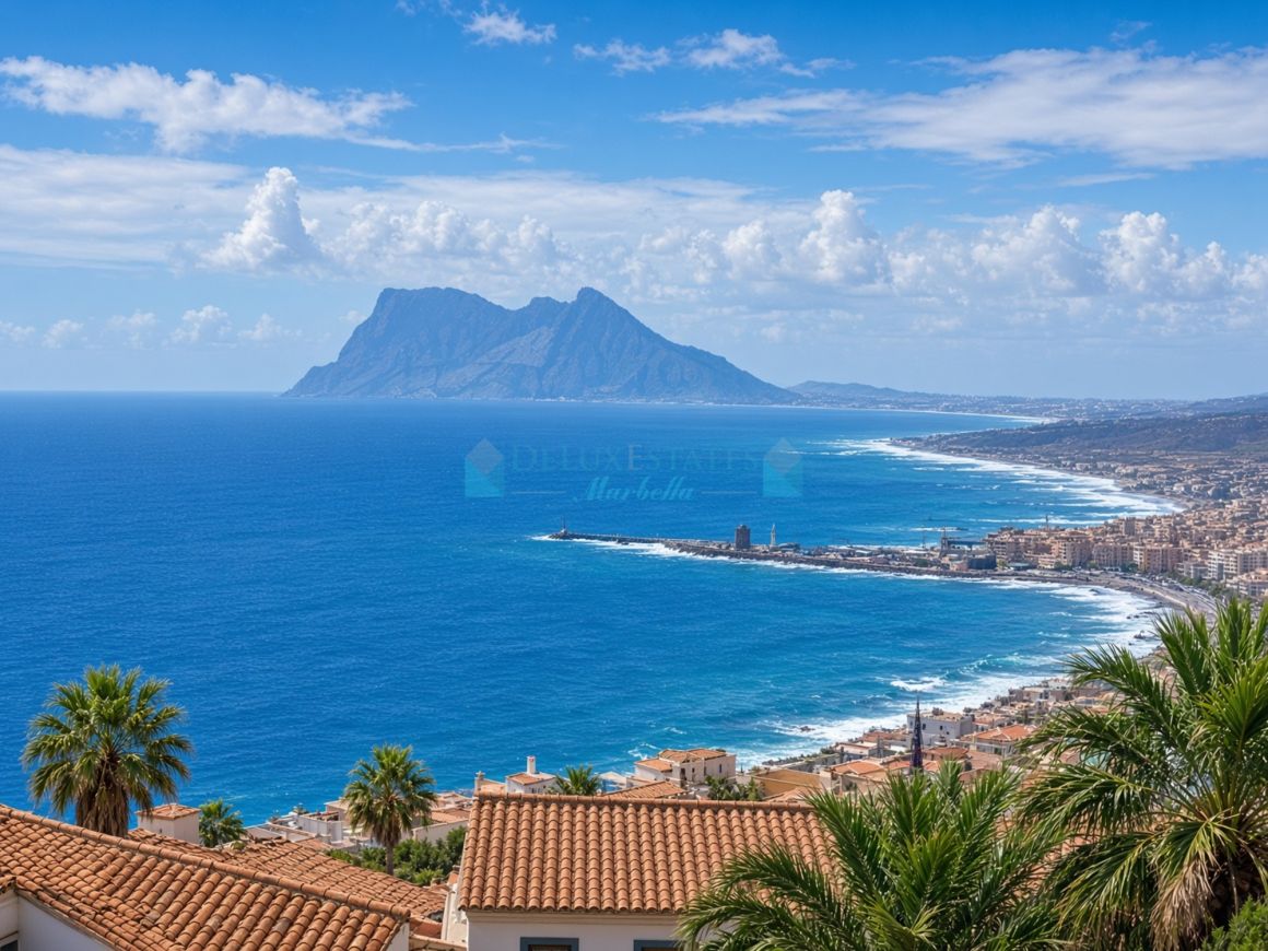 Townhouse with Sea and Gibraltar Views
