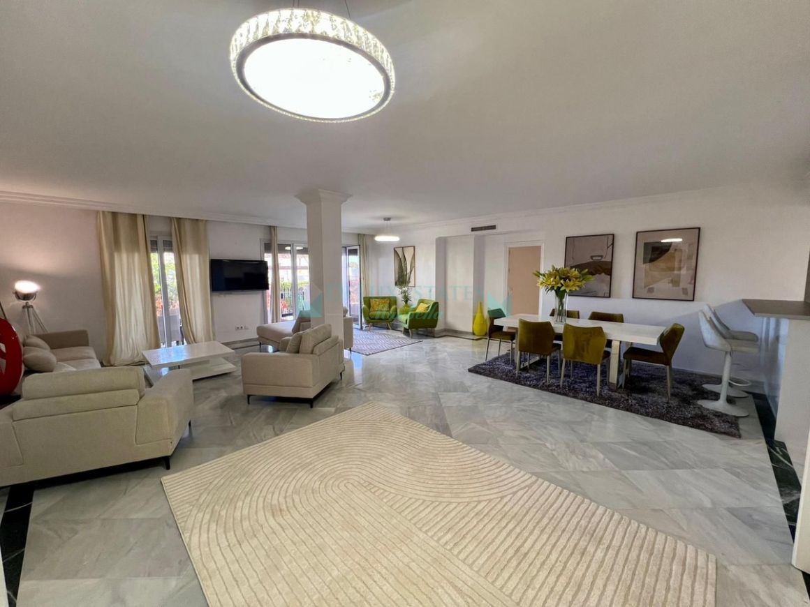 Apartamento Planta Baja en alquiler en Marbella Golden Mile