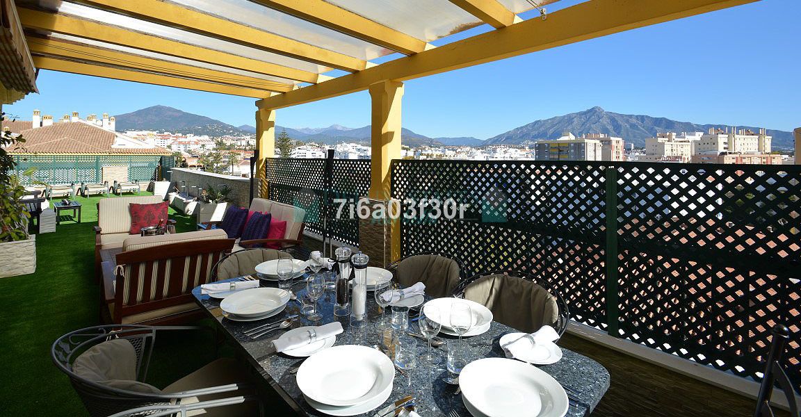 Penthouse for rent in San Pedro de Alcantara