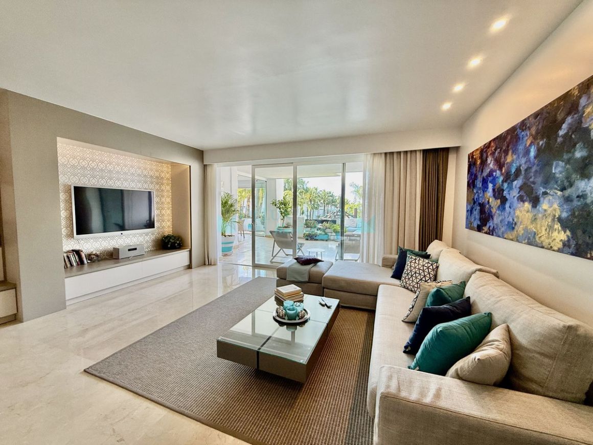 Apartamento en alquiler en Marbella Golden Mile