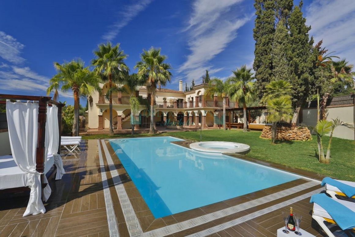 Villa en alquiler en Marbella Golden Mile