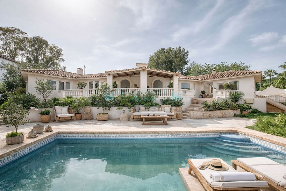 Villa for sale in  El Almendro, Benahavis