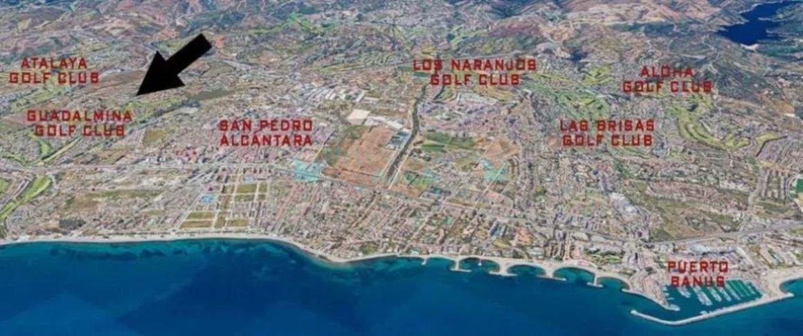 Residential Plot for sale in  Guadalmina Alta, San Pedro de Alcantara