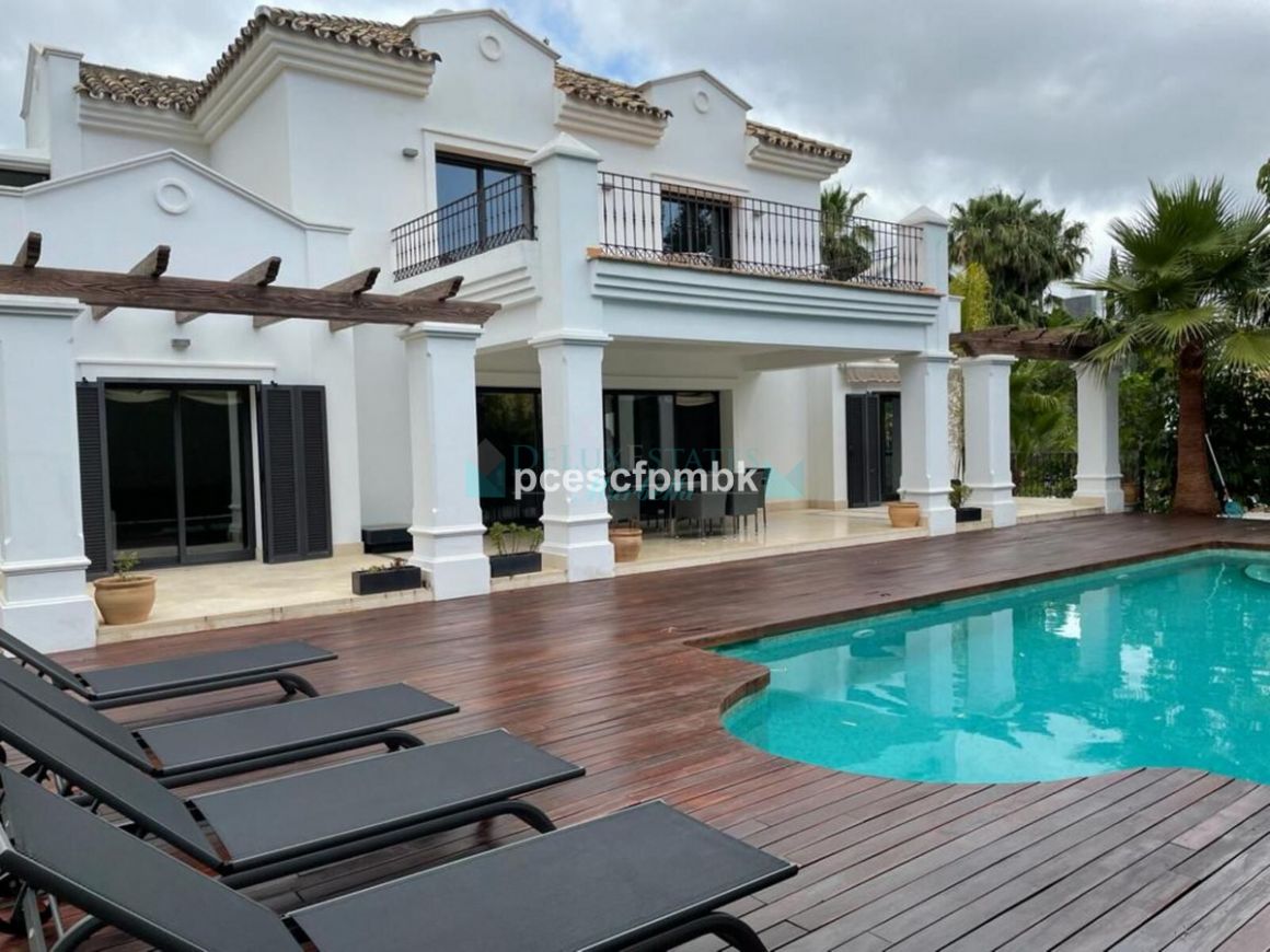 Villa for rent in Marbella Golden Mile