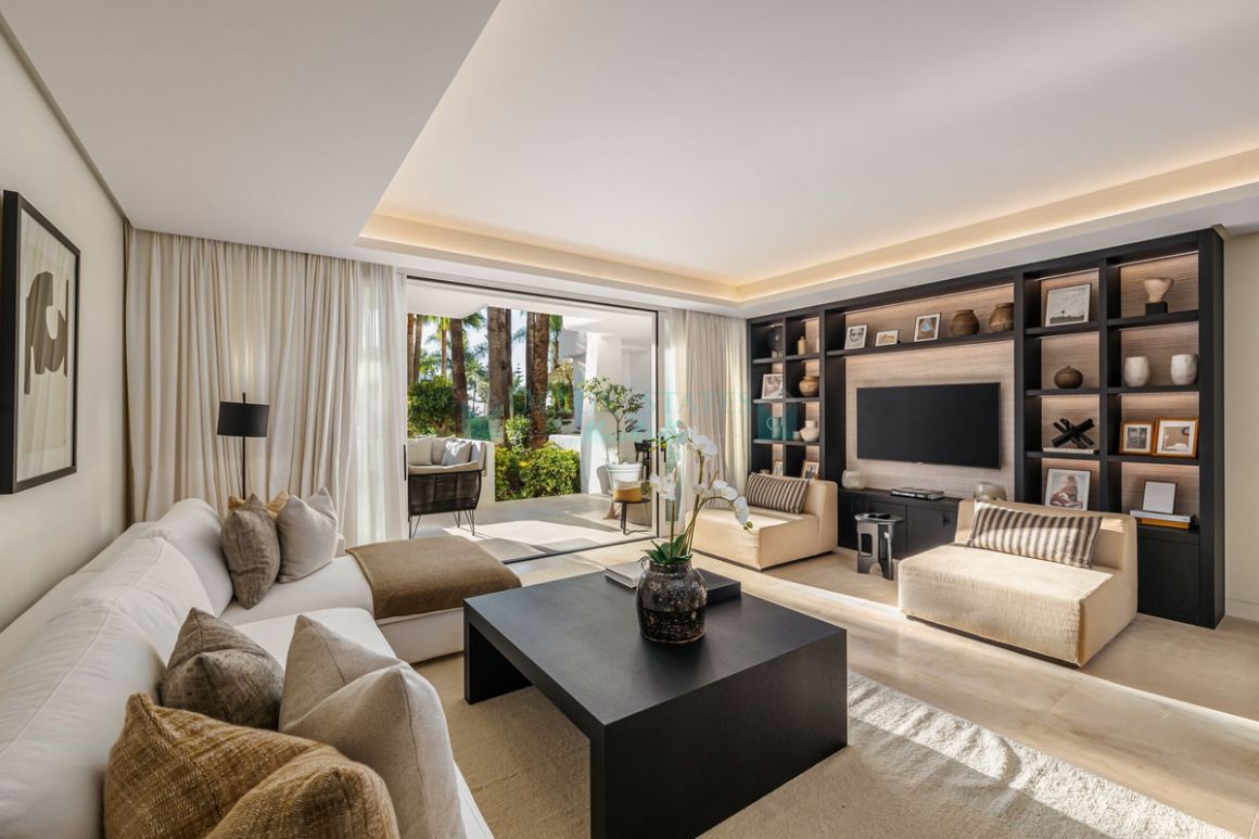 Apartamento Planta Baja en venta en Marbella Golden Mile