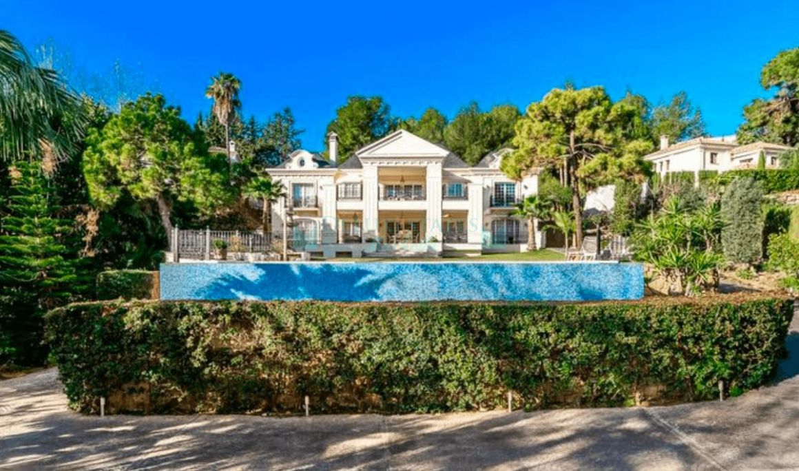 Villa en alquiler en Marbella Golden Mile