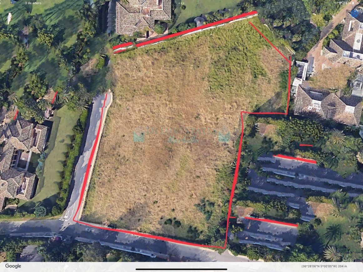 Residential Plot in Guadalmina Baja, San Pedro de Alcantara