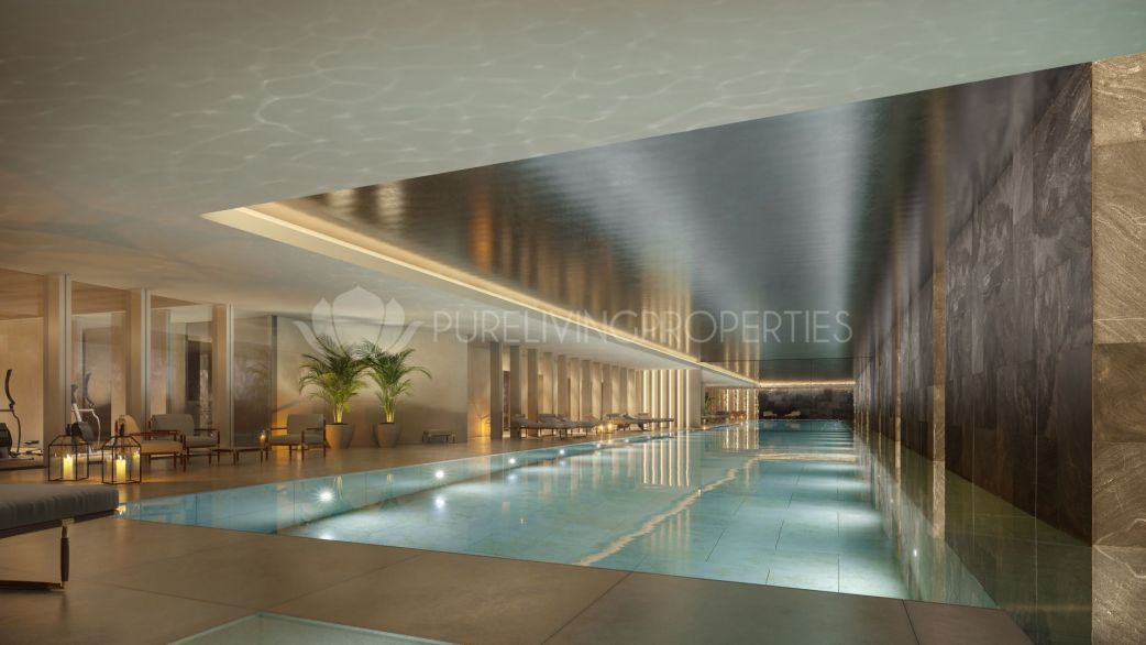 Exclusive indoor swimming pool in Epic Marbella