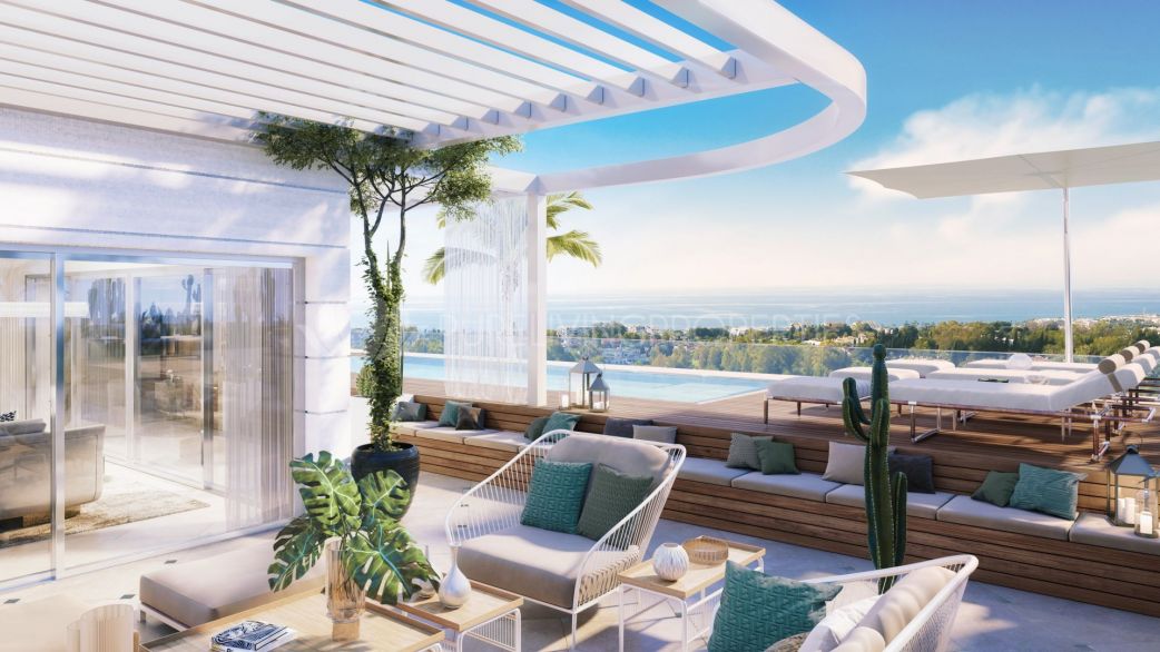 Sea views duplex for sale in Epic Marbella