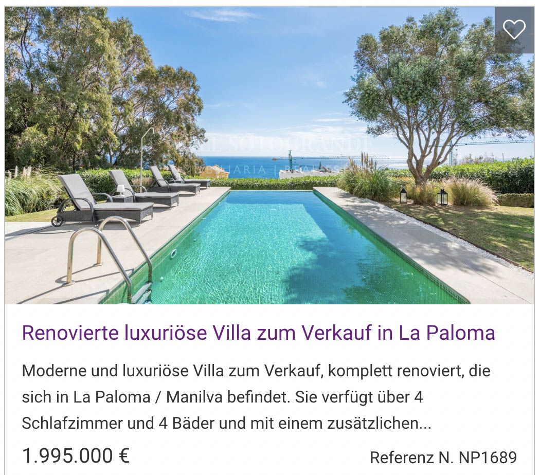 Renovierte luxuriöse Villa zum Verkauf in La Paloma