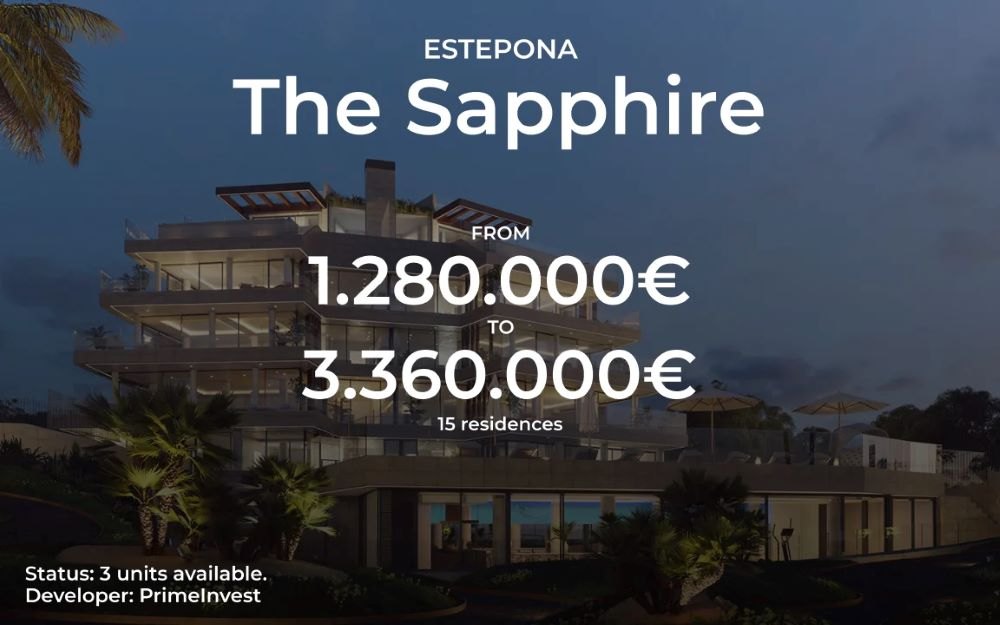 The Sapphire, a Luxury Complex on Estepona Beach