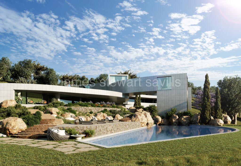 Sotogrande, A cutting edge futuristic home within over 10,000m2 of land by Frans Silvestre