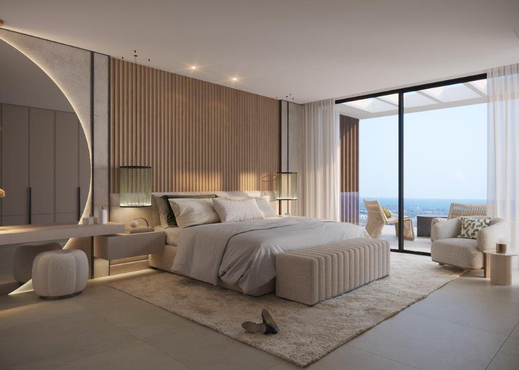 Villa única de nueva obra a construir con impresionantes vistas al mar en la nueva Milla de Oro, Estepona