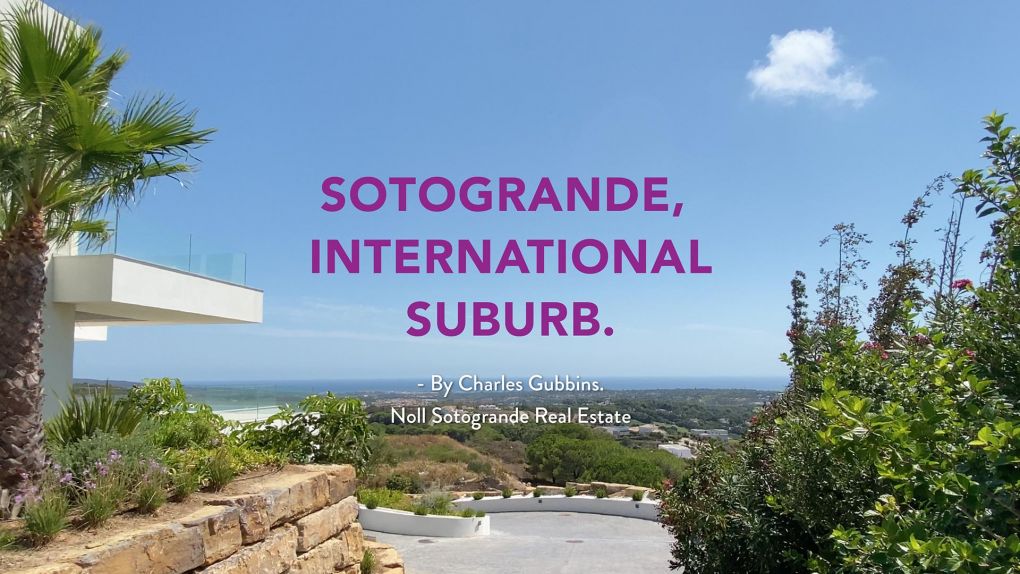 Sotogrande, an international suburb