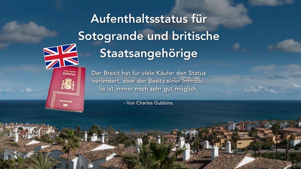 Aufenthaltsstatus für Sotogrande und britische Staatsangehörige