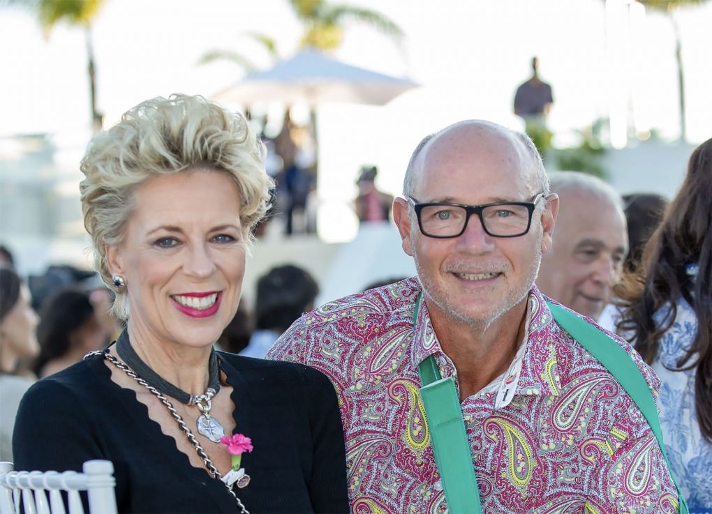 Stephanie Noll & Charles Gubbins at SO/Sotogrande Hotel Opening