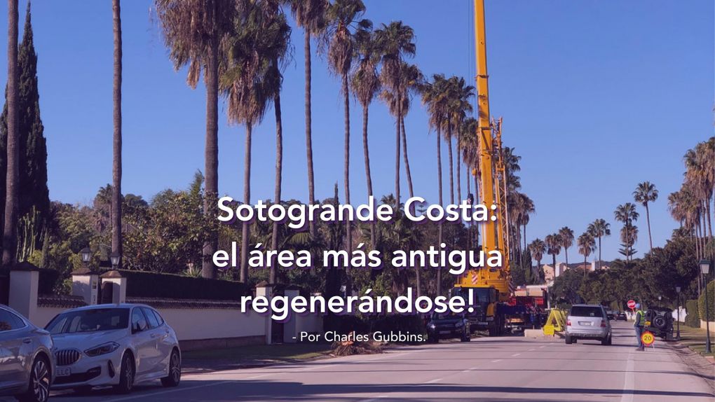 Sotogrande Costa… el barrio más antiguo regenerándose!