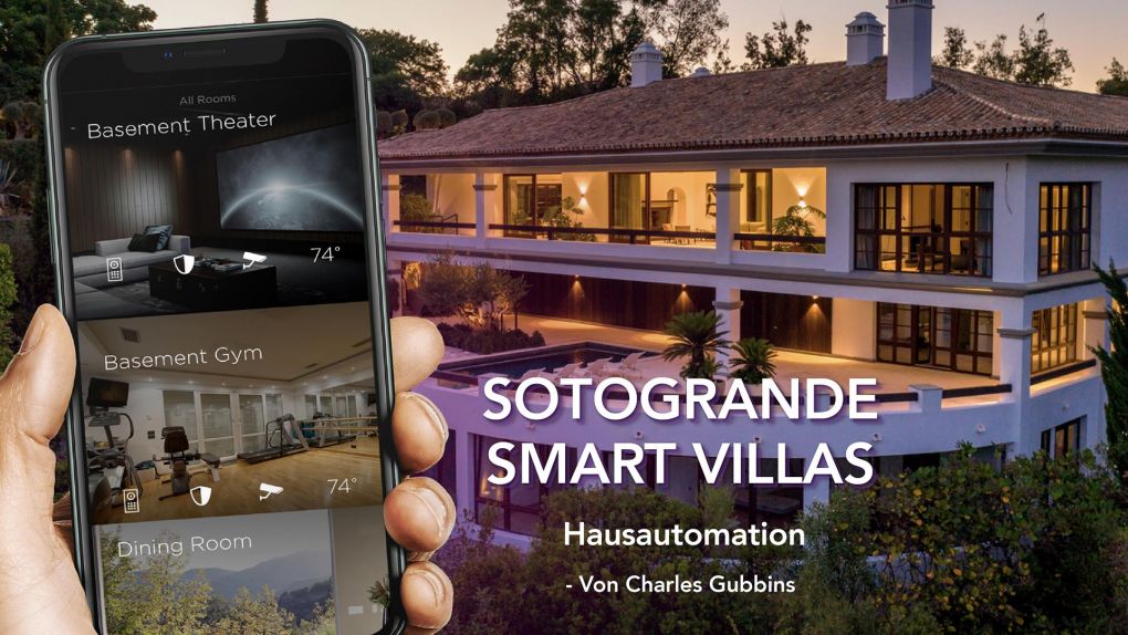 Sotogrande Hausautomation- Von Charles Gubbins Mockup Designed by mockup.store - Freepik