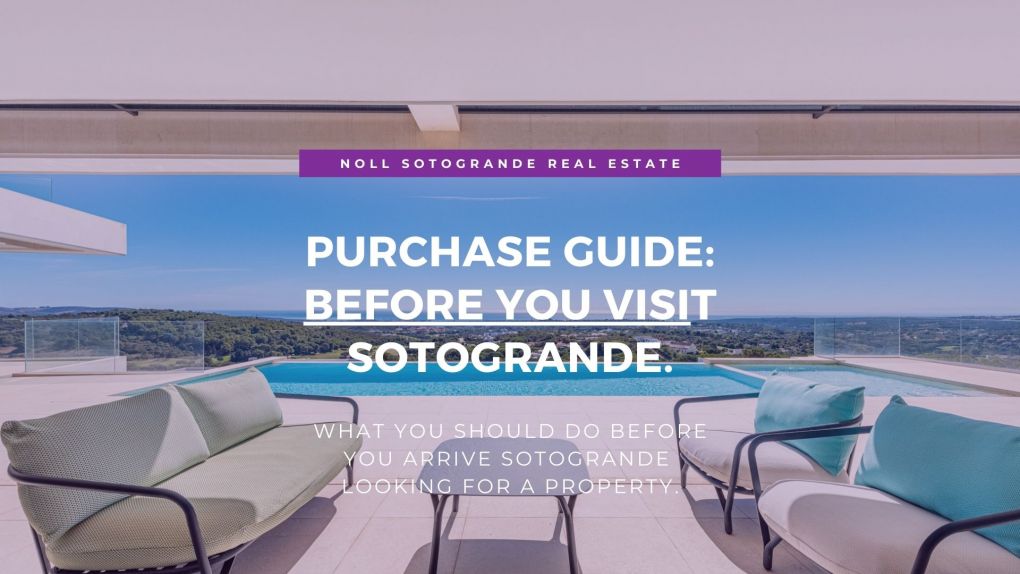 01: What you should do BEFORE you visit Sotogrande to look for a property