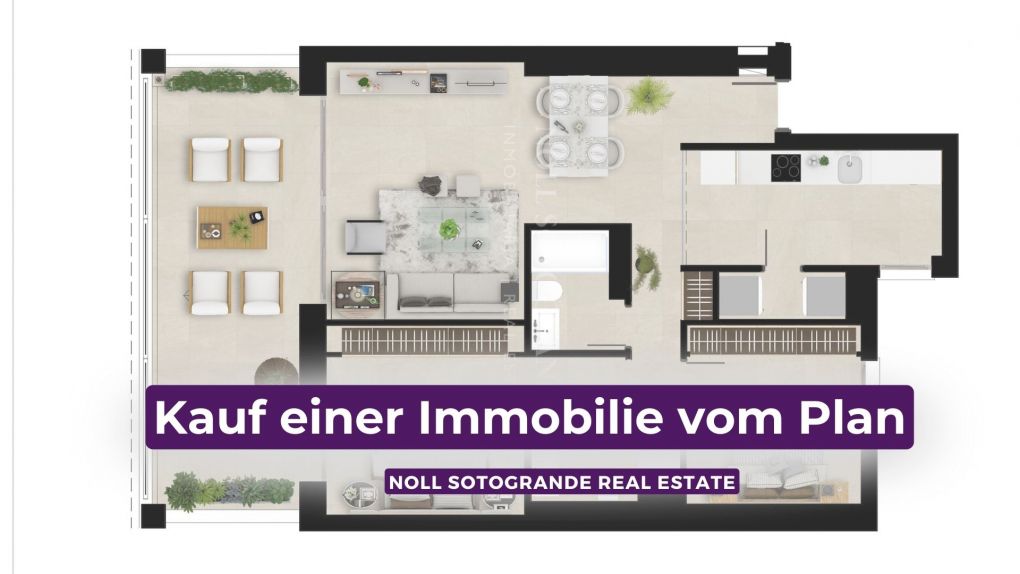 Kauf einer Immobilie vom Plan