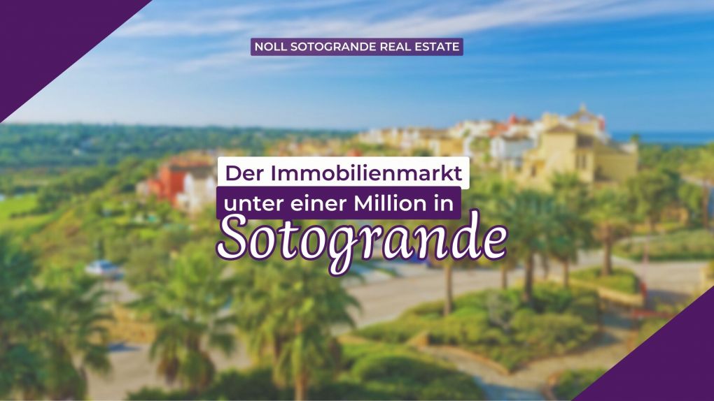 Der Immobilienmarkt unter einer Million in Sotogrande