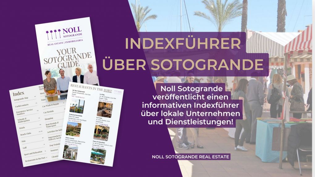 Noll Sotogrande veröffentlicht einen informativen Indexführer über lokale Unternehmen und Dienstleistungen!