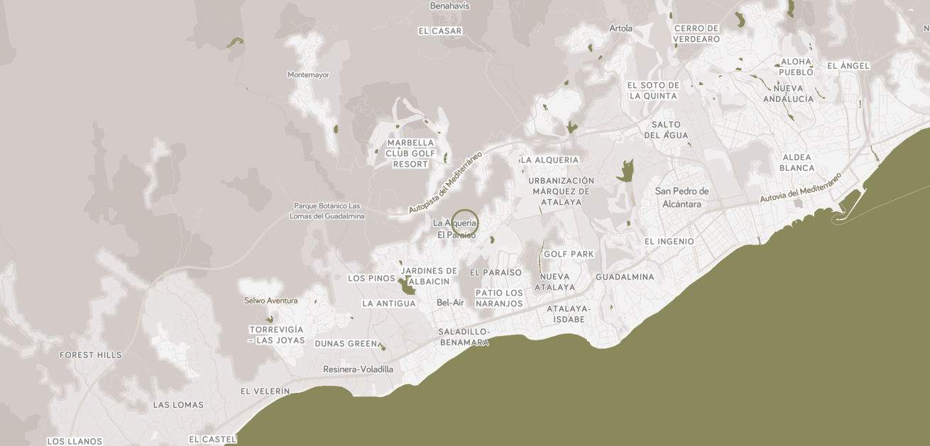 property map