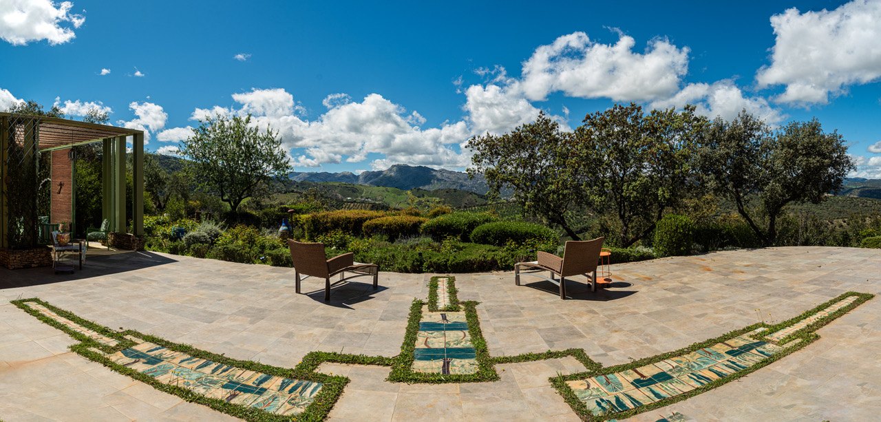 Villa La Mandaluz, a unique and inspiring home where art and architecture converse, surrounded by protected countryside in Ronda, Málaga