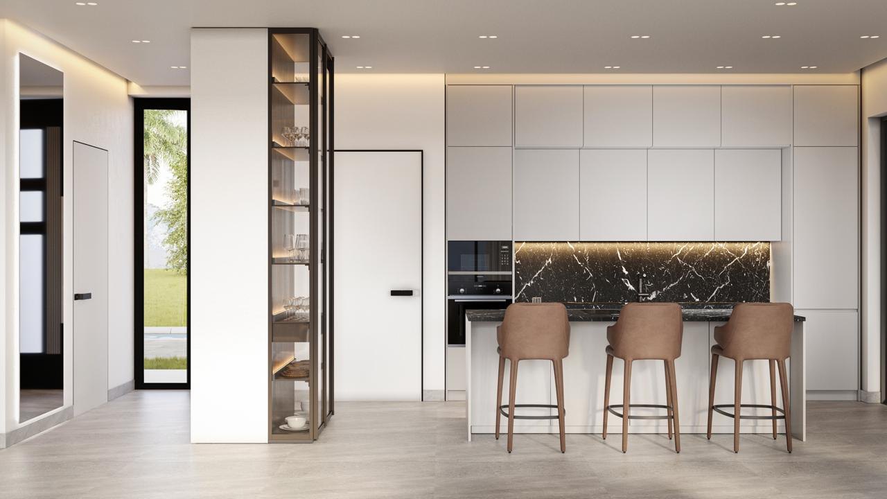 Espléndida villa de diseño vanguardista y espectaculares vistas al mar