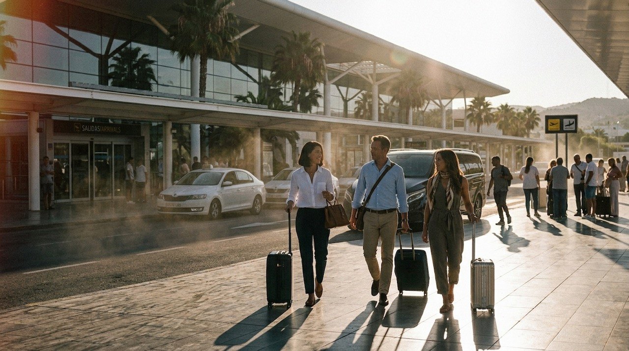 Málaga airport - New passport system for non-EU
