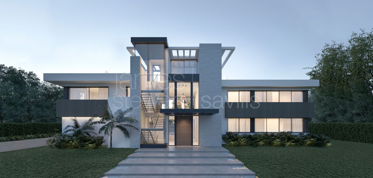 Contemporary Villa under construction in the Kings & Queens area of Sotogrande Costa