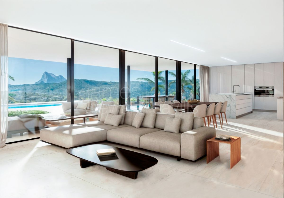 Nueva Villa Contemporánea con Vistas Panorámicas al Mar en La Reserva, Sotogrande