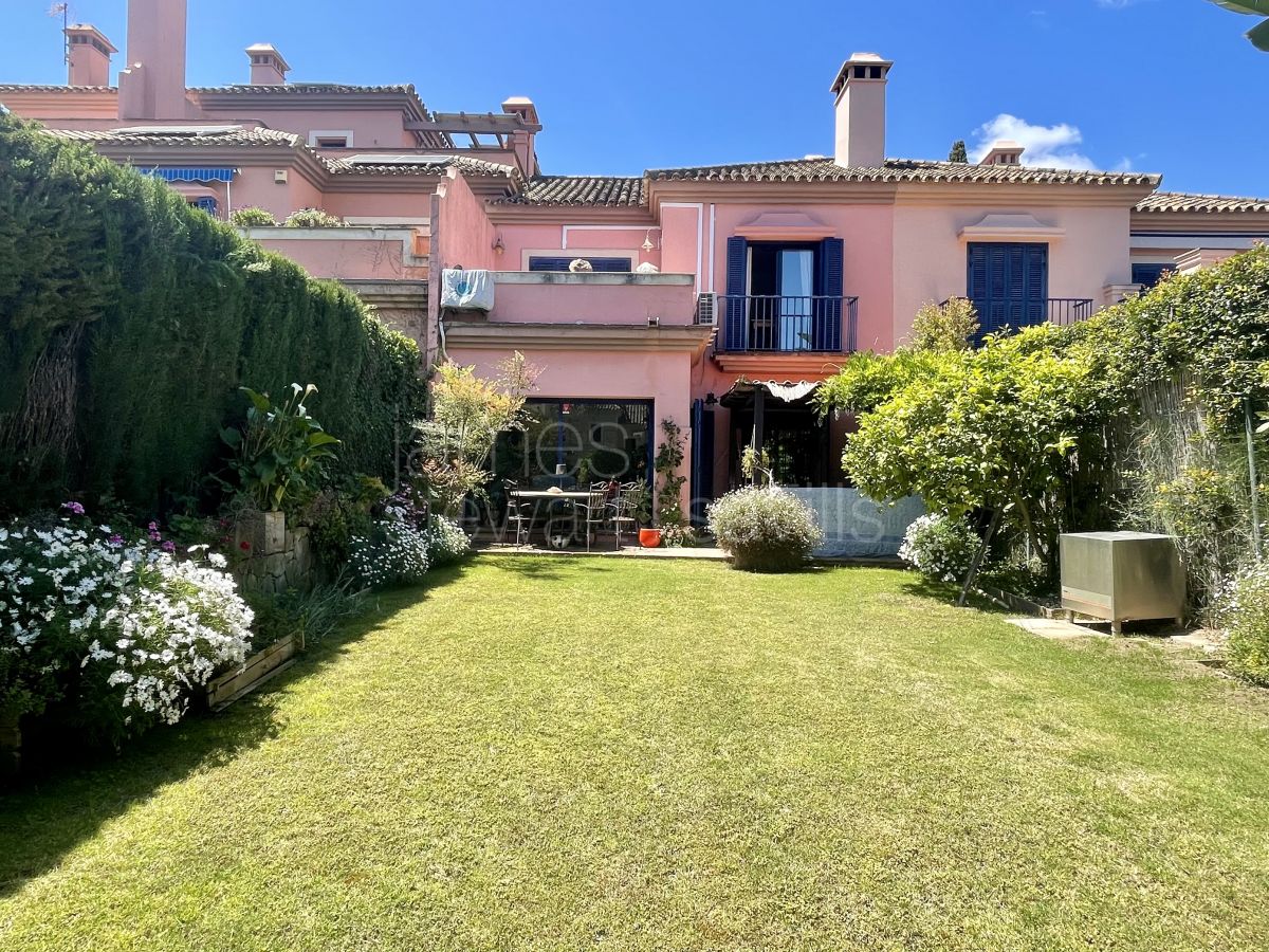 Charming Andalusian Townhouse with Private Garden in Sotogrande Costa
