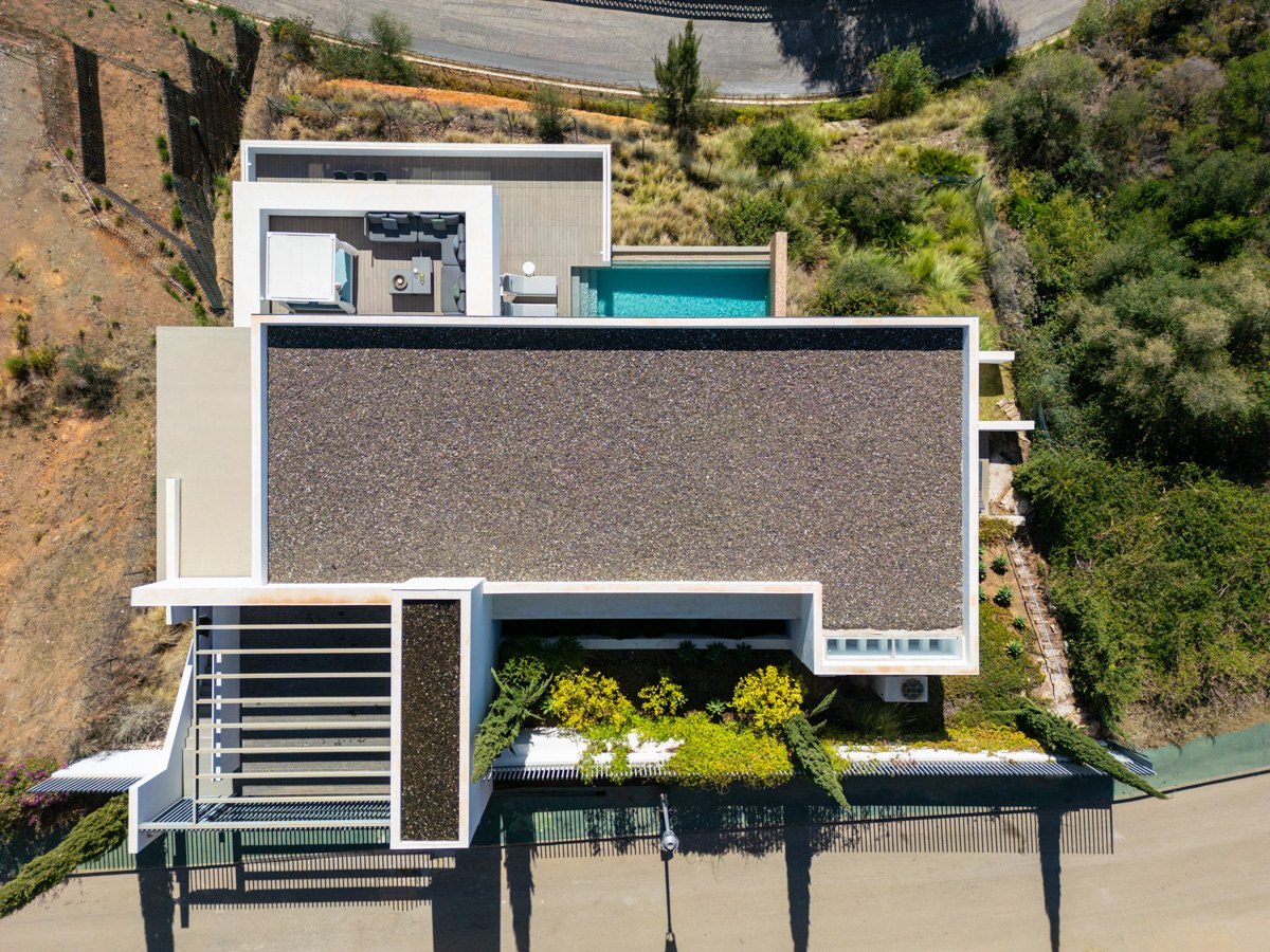 Villa contemporánea con vistas incomparables al Mar Mediterráneo y costa de África