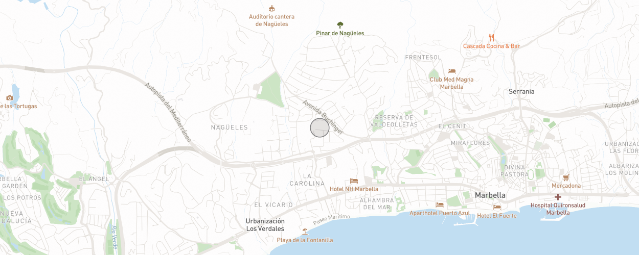 El Virrey de Nagüeles, Marbella Golden Mile