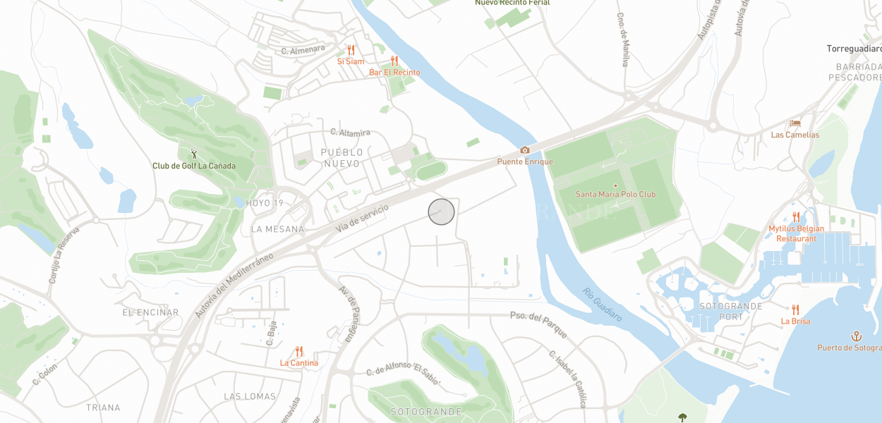 Localización de la propiedad