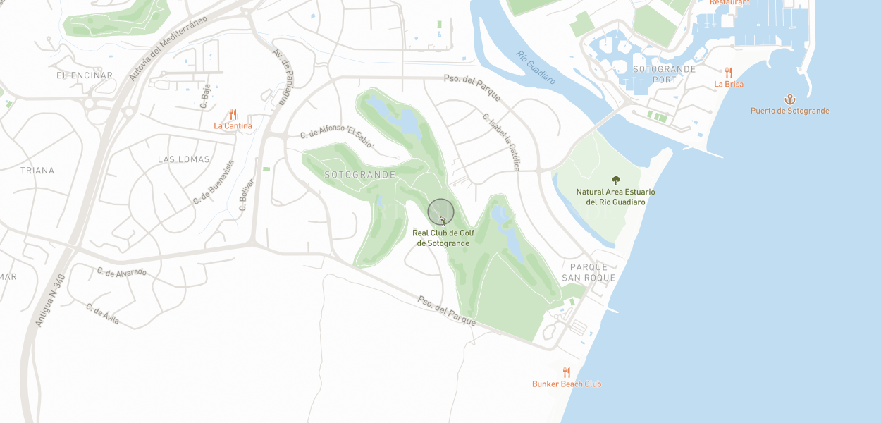 Localización de la propiedad