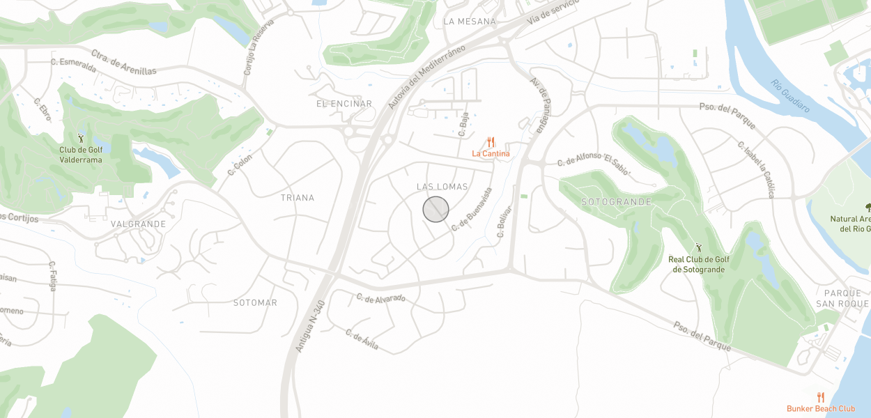 Localización de la propiedad