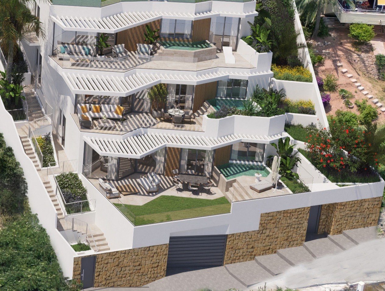 Un refugio de lujo en una de las zonas más exclusivas de Málaga con jardín y piscina privada