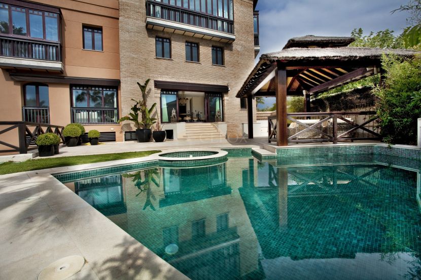 A unique frontline beach house for sale in Marbella