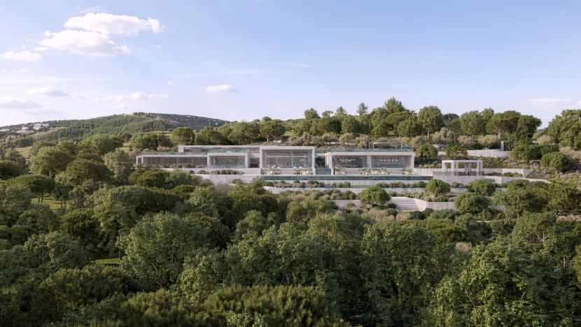 Villa NARA by ARK Architects in La Reserva de Sotogrande – Panoramic Sea snd Golf Views