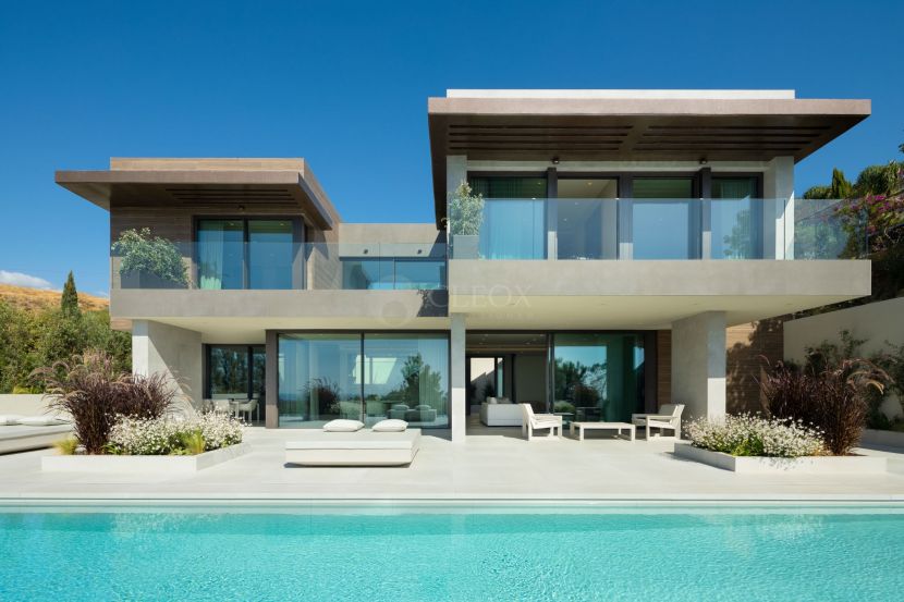 Villa Amara – Contemporary Luxury Villa with Panoramic Sea Views in Los Flamingos, Benahavís | Luxury Property Costa del Sol