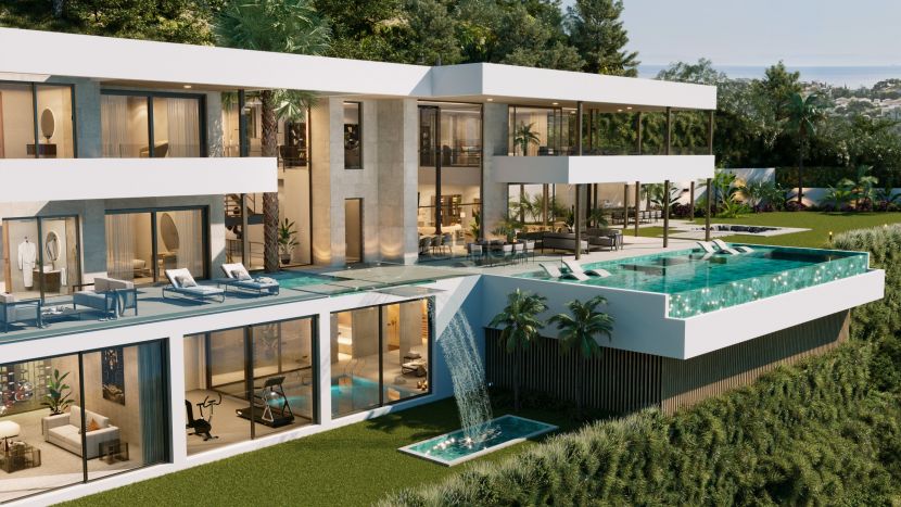 Villa en venta en El Madroñal, Benahavis