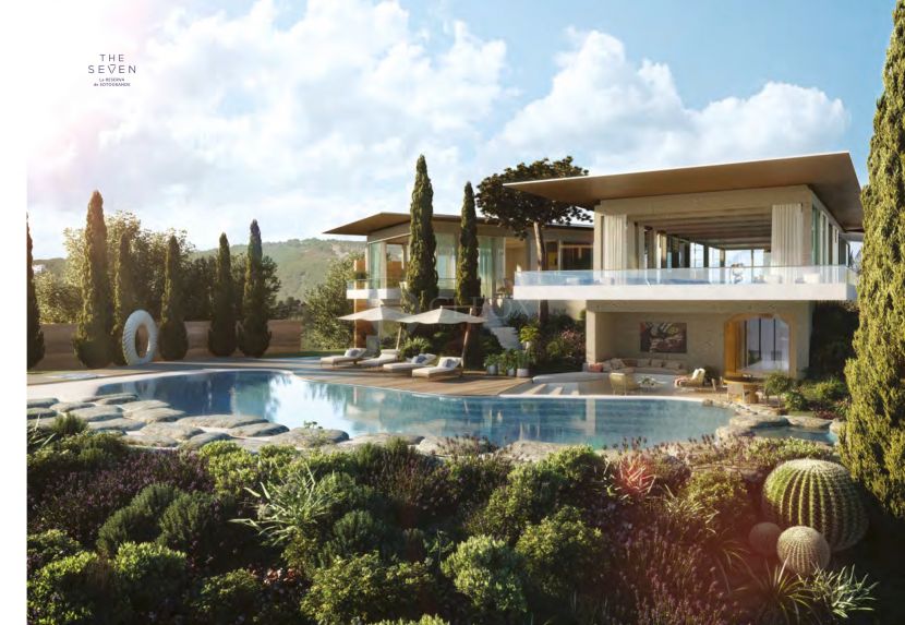 Plot 2 in The Seven Sotogrande: Villa Designed by Philip Gumuchdjian with Stunning Sea Views