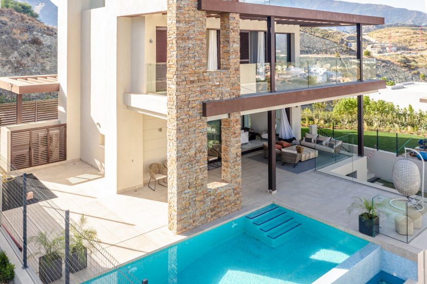 Brand new modern villa for sale in Be Lagom, Benahavis